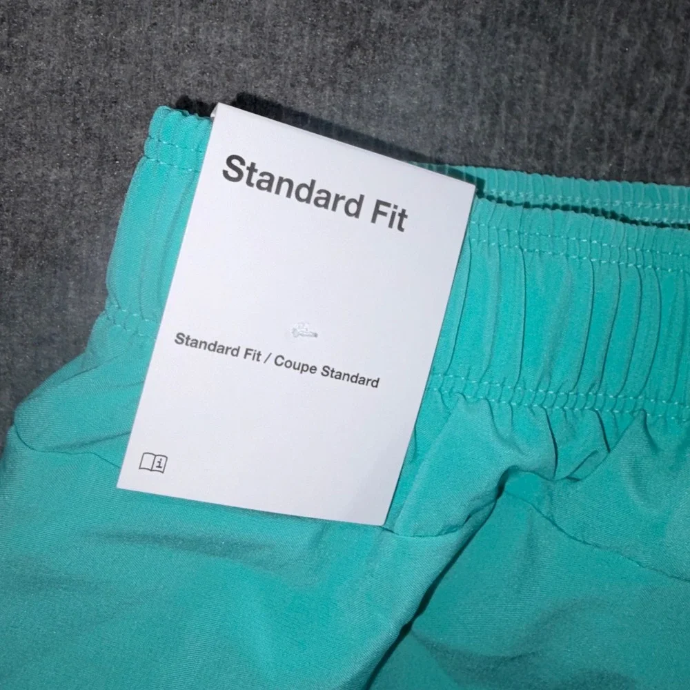 Nike Boys Dri-FIT 2-in-1 Training Shorts Teal Green DM8522-392 Size Medium NWT